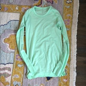 Neon Green Lululemon Top